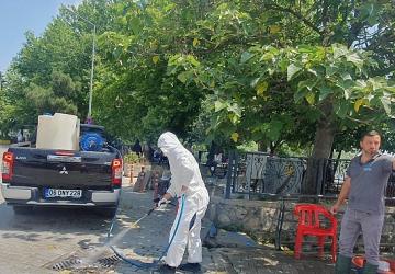 Nilüfer'de Kurban Bayramı sonrası temizlik