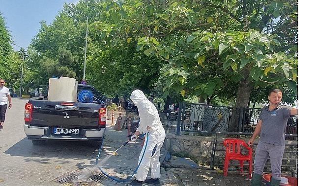 Nilüfer'de Kurban Bayramı sonrası temizlik Nilüfer'de Kurban Bayramı sonrası temizlik