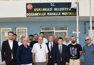 Başkan Aydın Doğanevler mahalle sakinleriyle buluştu