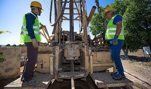 İZSU'dan Yarımada'ya 10 yeni sondaj kuyusu daha