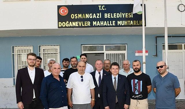 Başkan Aydın Doğanevler mahalle sakinleriyle buluştu Başkan Aydın Doğanevler mahalle sakinleriyle buluştu