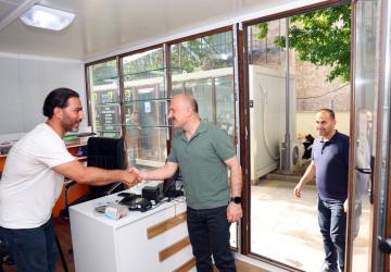 Vali Varol’dan esnaf ziyareti