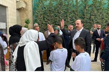 Başkan Altay Konya'da Misafir Edilen Gazzeli Ailelerle Buluştu