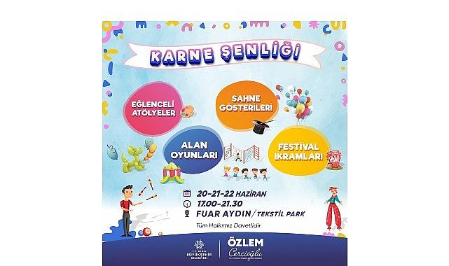 Başkan Çerçioğlu'ndan Öğrencilere Tatil Hediyesi: Karne Şenliği Başlıyor Başkan Çerçioğlu'ndan Öğrencilere Tatil Hediyesi: Karne Şenliği Başlıyor