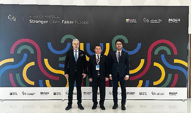 Başkan Erkan Aydın Portekiz'de Eurocities 'Call To Action' sözleşmesini imzaladı