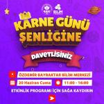 Büyükşehirden Öğrencilere Neşeli Karne Şenliği