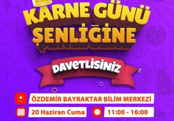Büyükşehirden Öğrencilere Neşeli Karne Şenliği