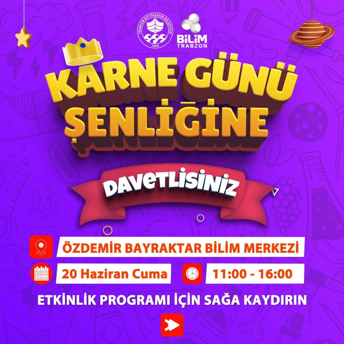 Büyükşehirden Öğrencilere Neşeli Karne Şenliği Büyükşehirden Öğrencilere Neşeli Karne Şenliği