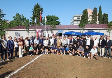 Türk Futboluna Yıldızlar Yetiştiren Yüce Spor'un Tesisi Yenilendi