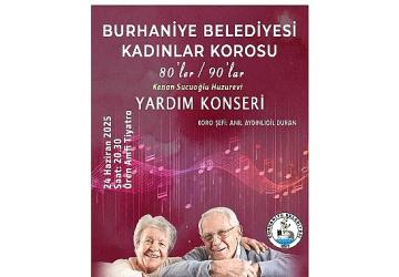 Burhaniye Belediyesi Kadınlar Korosu'ndan Yardım Konseri