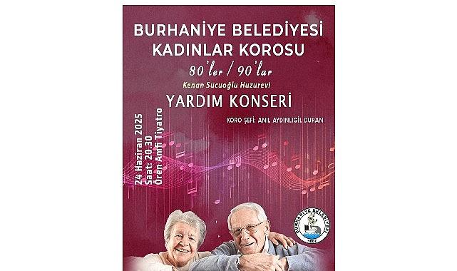 Burhaniye Belediyesi Kadınlar Korosu'ndan Yardım Konseri