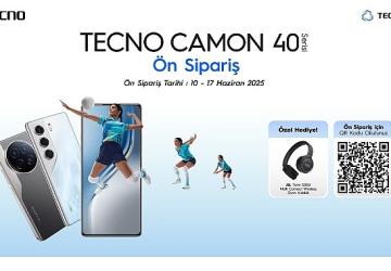 TECNO CAMON 40 Premier 5G ve CAMON 40, TECNO Türkiye'nin resmi web sitesi üzerinden ön siparişe açıldı!