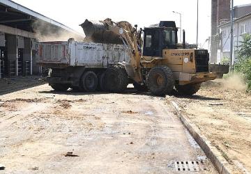 Kurban pazarları temizlenerek dezenfekte edildi