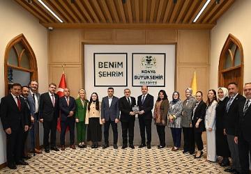 AK Parti Genel Başkan Yardımcısı Yayman Başkan Altay'ı Ziyaret Etti