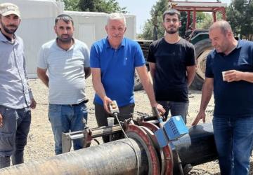 ‘Ürgüç Pompaj İstasyonu’nda su verildi: Çiftçilerin hayali gerçeğe dönüştü
