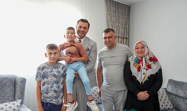 Başkan Zeyrek'ten Küçük Ali'ye Bayram Sürprizi