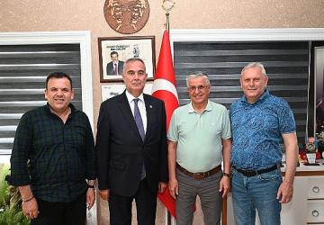Antalya Milletvekili Çorabatır'dan Başkan Topaloğlu'na ziyaret