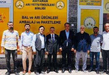 Alkayış’tan Arı Yetiştiricileri Birliğine ziyaret