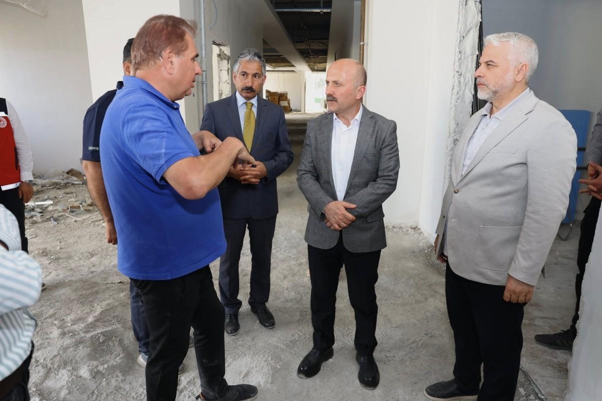 Vali Varol, Tarım ve Orman İl Müdürlüğü yeni hizmet binası inşaatını inceledi Vali Varol, Tarım ve Orman İl Müdürlüğü yeni hizmet binası inşaatını inceledi