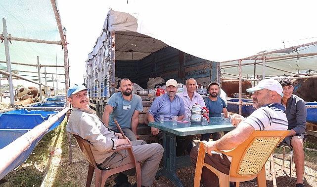 Büyükşehir kurban satış noktalarını ilaçlıyor Büyükşehir kurban satış noktalarını ilaçlıyor