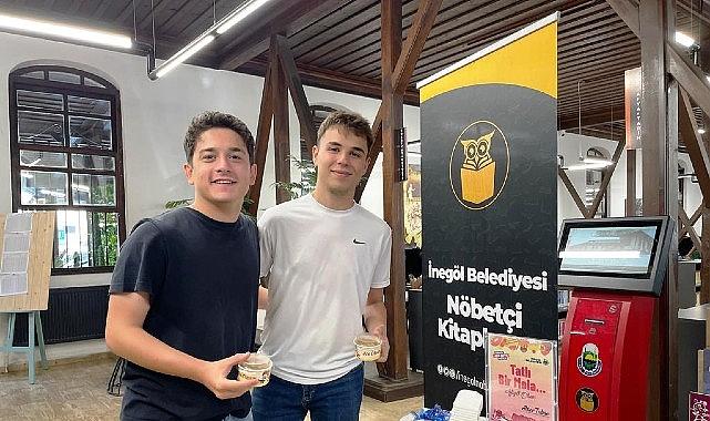 İnegöl Belediyesi'nden Öğrencilere Sınav Öncesi Moral İkramları