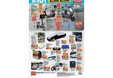 12 Haziran'da A101'de Moped Ürünleri Satışta