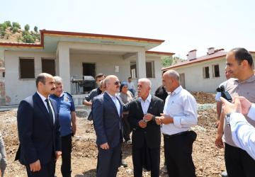 Aksu Köyü’nde yeni bir yaşam başlıyor