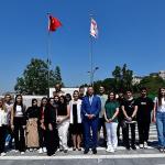 Ömer Eşki öğrencilere Kıbrıs'ı anlattı