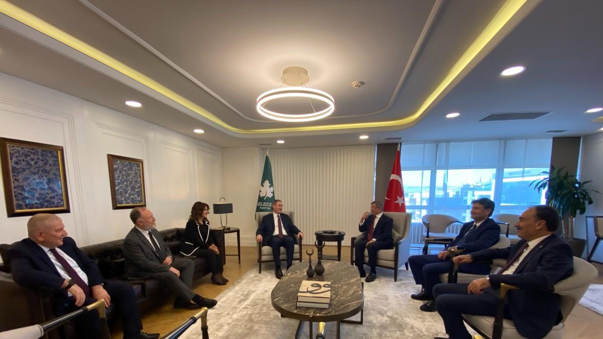 DEM Parti Heyeti’nden Gelecek Partisi’ne ziyaret DEM Parti Heyeti’nden Gelecek Partisi’ne ziyaret