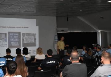 Büyükşehir Zabıta Personeline Hizmet İçi Eğitim Desteği