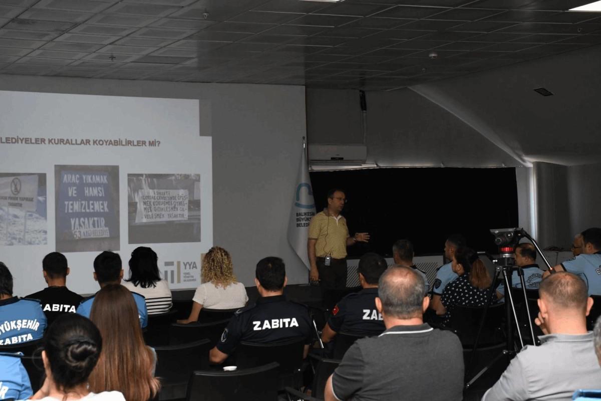 Büyükşehir Zabıta Personeline Hizmet İçi Eğitim Desteği Büyükşehir Zabıta Personeline Hizmet İçi Eğitim Desteği