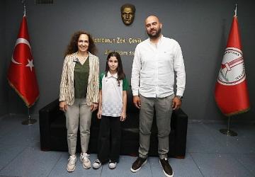 Küçük başkanın hayali gerçek oldu