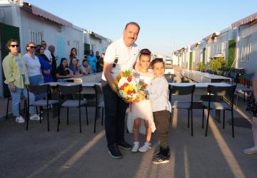 İl Milli Eğitim Müdürü Tosun, Umut Kent’teki öğretmenlerle buluştu