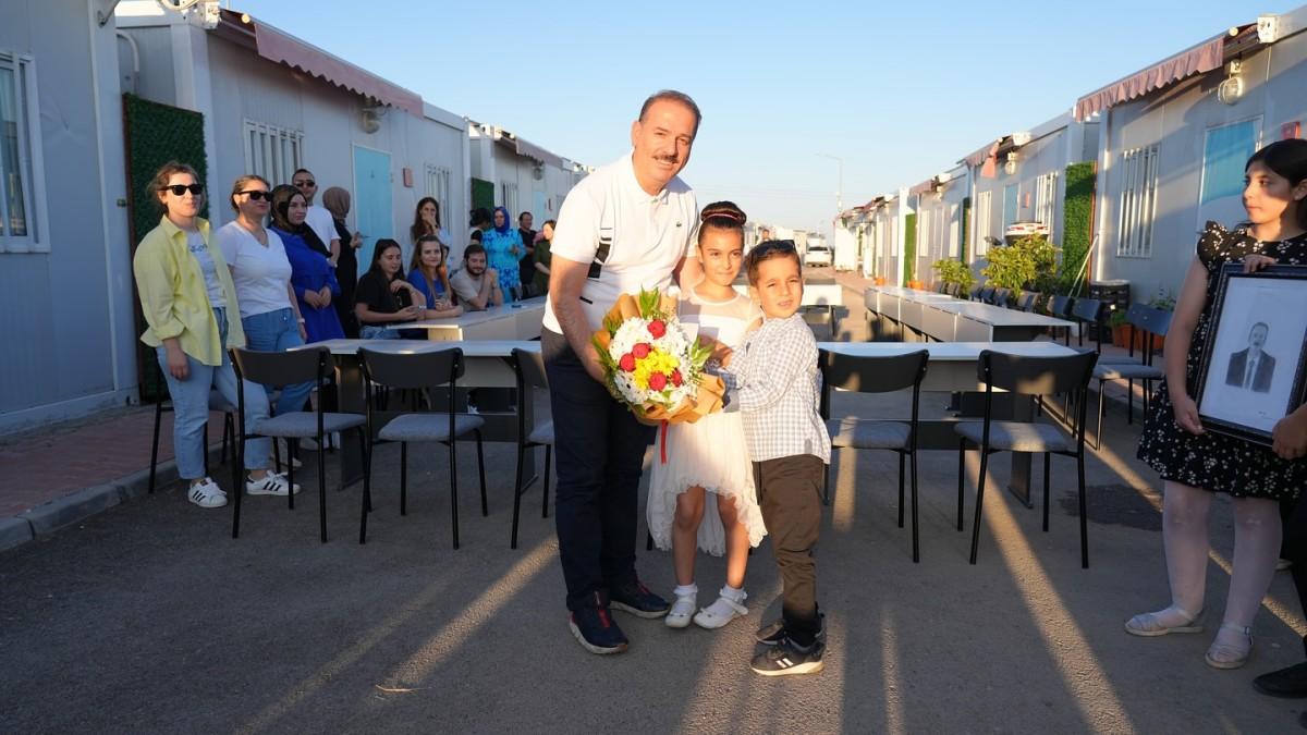 İl Milli Eğitim Müdürü Tosun, Umut Kent’teki öğretmenlerle buluştu
