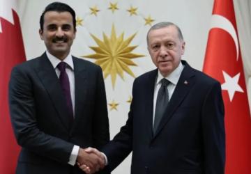 Erdoğan ve Katar Emiri Al Sani’den Önemli Görüşme