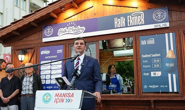 Manisa'da 46. Halk Ekmek ve 6. Halk Mandıra Köprübaşı'nda Açıldı Manisa'da 46. Halk Ekmek ve 6. Halk Mandıra Köprübaşı'nda Açıldı