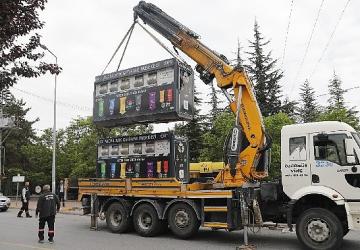 Mobil Atık Getirme Merkezi Hizmete Girdi