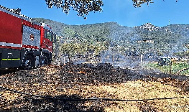 İzmir İtfaiyesi Torbalı, Kınık ve Menderes'teki yangınlara müdahale etti İzmir İtfaiyesi Torbalı, Kınık ve Menderes'teki yangınlara müdahale etti