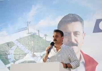 Dikili'de anlamlı park açılışı : Orkut Baysal adıyla yaşayacak