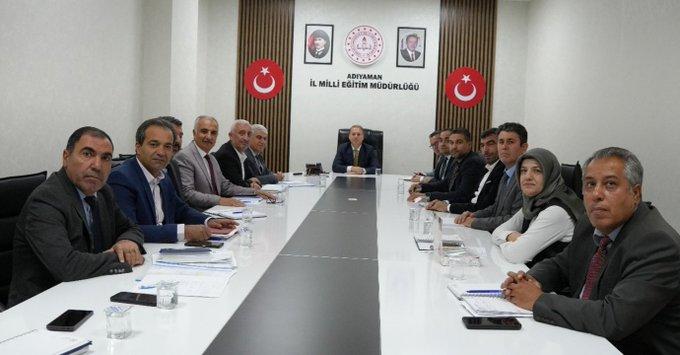 Adıyaman’da ‘Eğitim Değerlendirme ve Koordinasyon Toplantısı’ yapıldı Adıyaman’da ‘Eğitim Değerlendirme ve Koordinasyon Toplantısı’ yapıldı