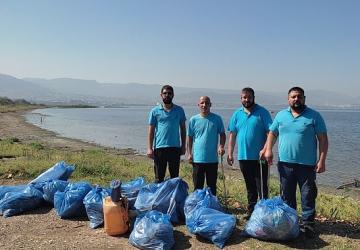 Kocaeli'de sahil temizliği Mavi Takım'dan sorulur