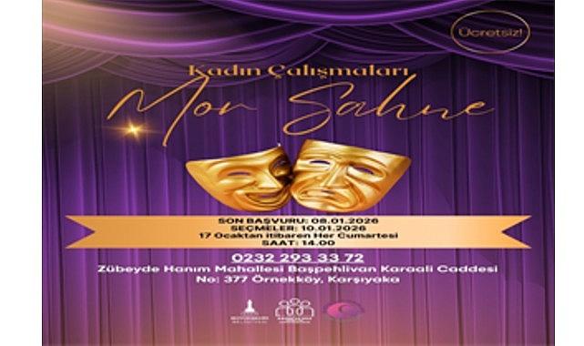 İzmirli kadınlar Mor Sahne'de buluşuyor