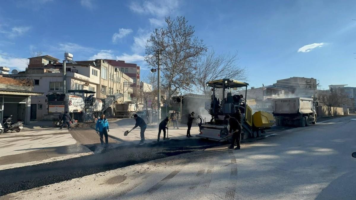 Kapcami Mahallesi’nde asfalt çalışmaları başladı