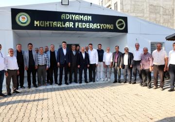 Vali Osman Varol ve Milletvekili İshak Şan, muhtarlarla bir araya geldi