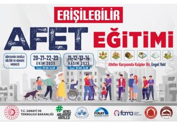 Elazığ Belediyesi’nden Engellilere Yönelik “Erişilebilir Afet Eğitimi” Projesi