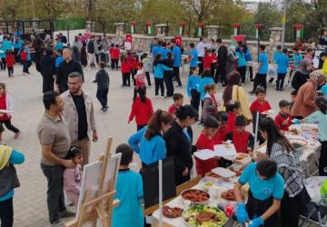 Bölükyayla’da Gazze için anlamlı kermes
