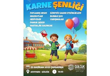 Gölcük'te Karne Şenliği Coşkusu Başlıyor
