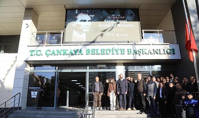 Çankaya Atasını Saygı ve Özlemle Andı