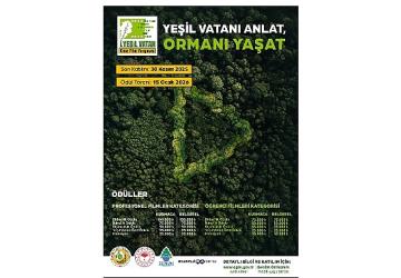 Yeşil Vatan Film Yarışması'nda başvurular 30 Kasım'a kadar uzatıldı