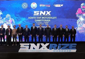 SNX Türkiye Dünya Kar Motosikleti Şampiyonası Rize Handüzü'nde